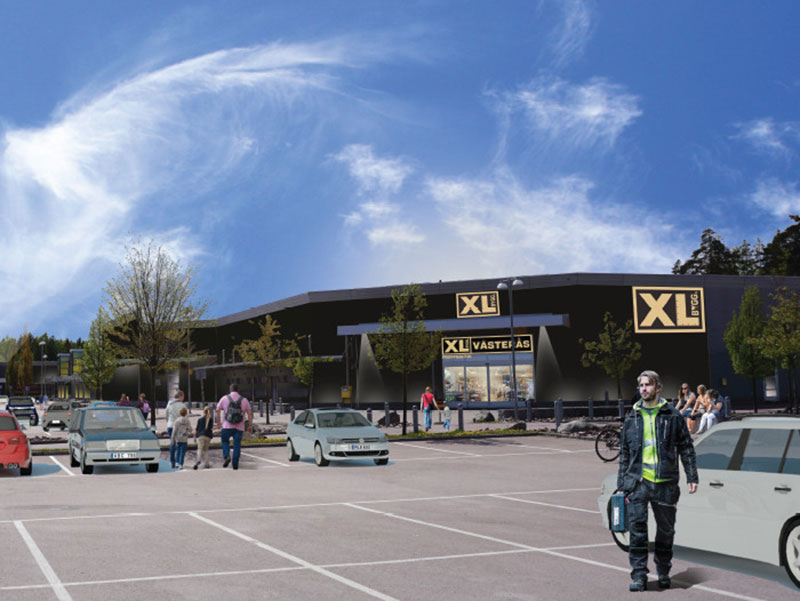 Storbutik för XL-Bygg i Västerås