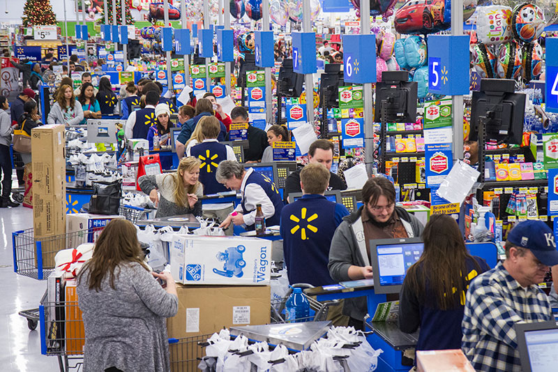 Sömlös Black Friday för Walmart